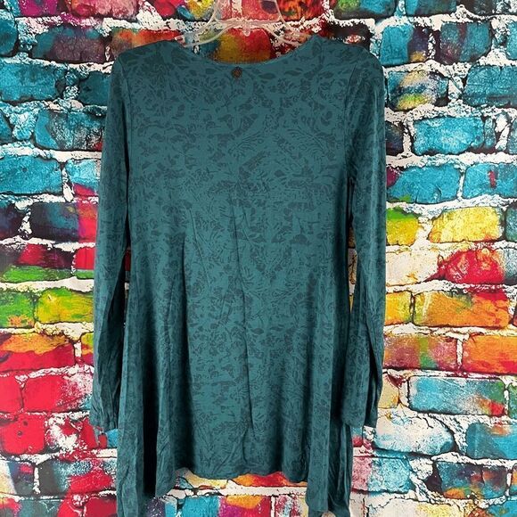 Soft Surroundings Printed Timely Tunic Top Sz XS - Picture 4 of 6